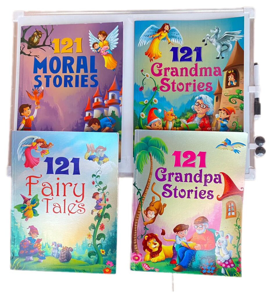 All (4) 121 Stories Book Collection